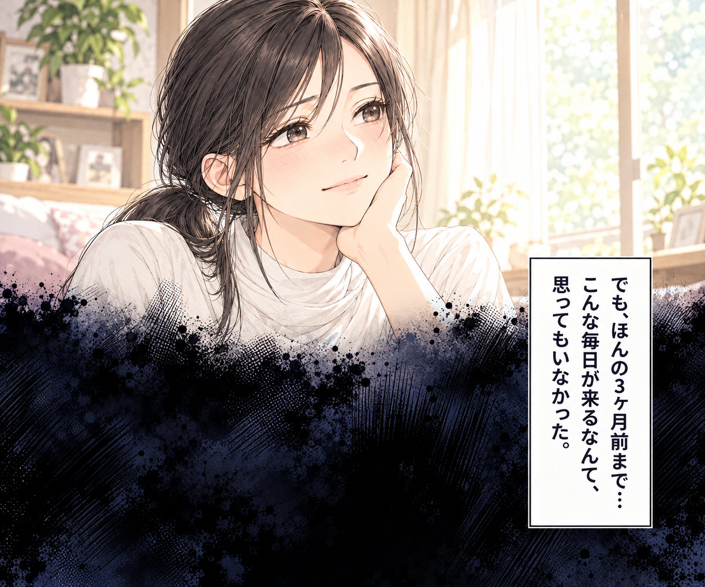 でも、ほんの3ヶ月前まで… こんな毎日が来るなんて、思ってもいなかった。