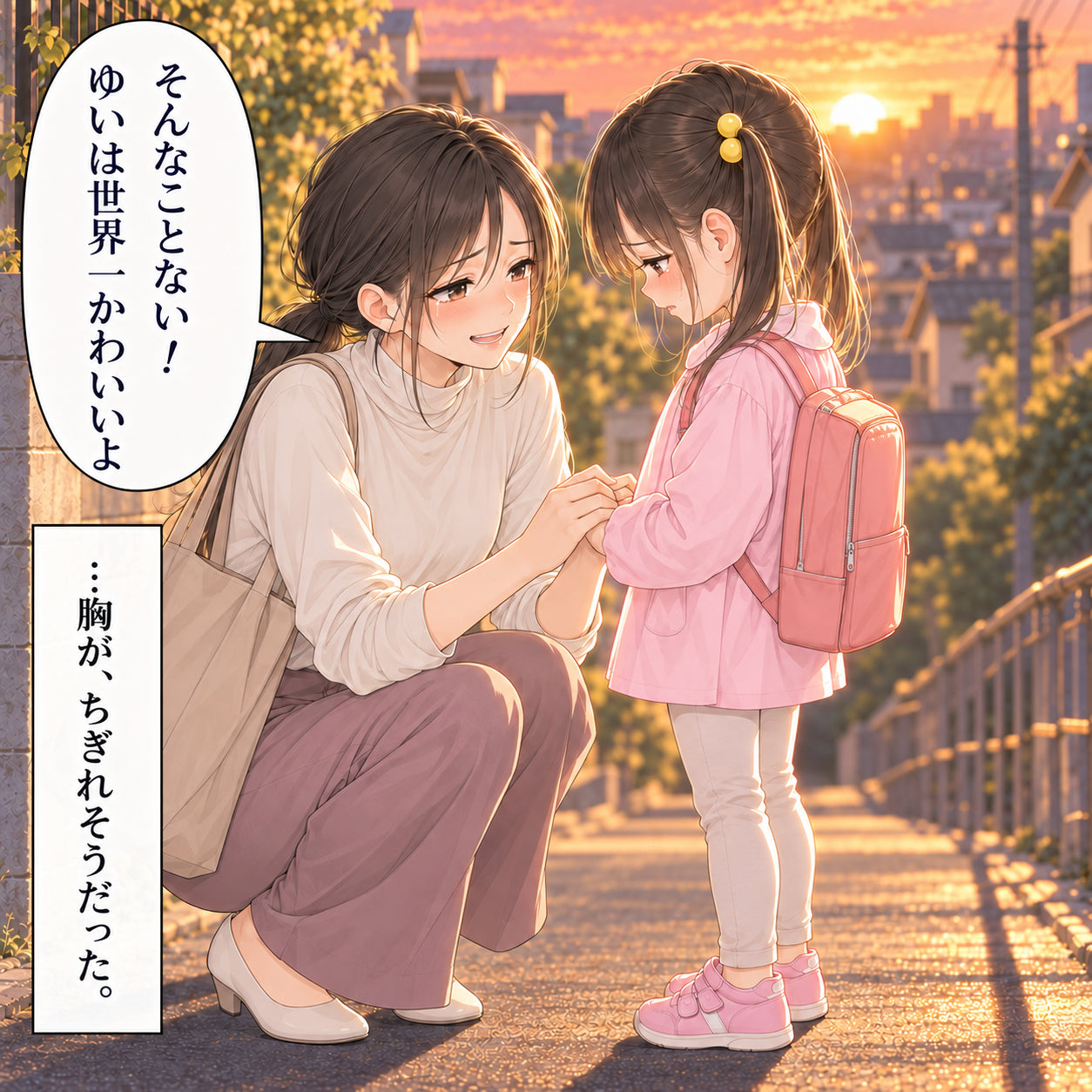 そんなことない! ゆいは世界一かわいいよ …胸が、ちぎれそうだった。