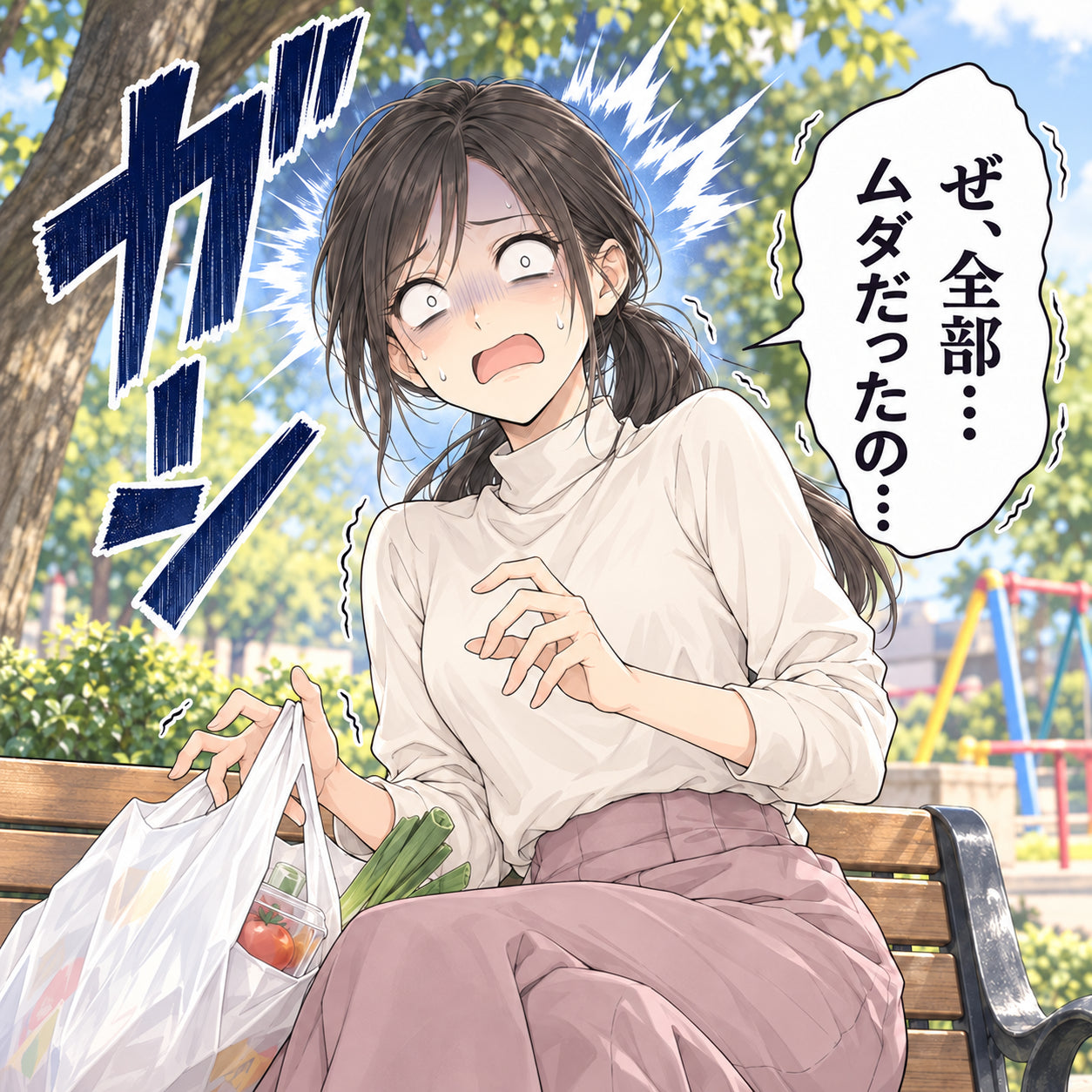 ぜ、全部… ムダだったの… ガーン